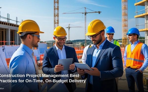 Construction Project Management Best Practices for On-Time, On-Budget Delivery