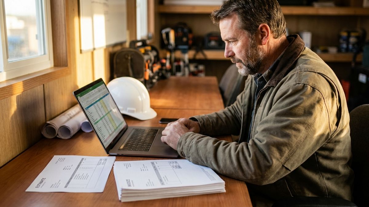 QuickBooks for Construction: Chart of Accounts, Job Costing, and Where Contractors Outgrow It