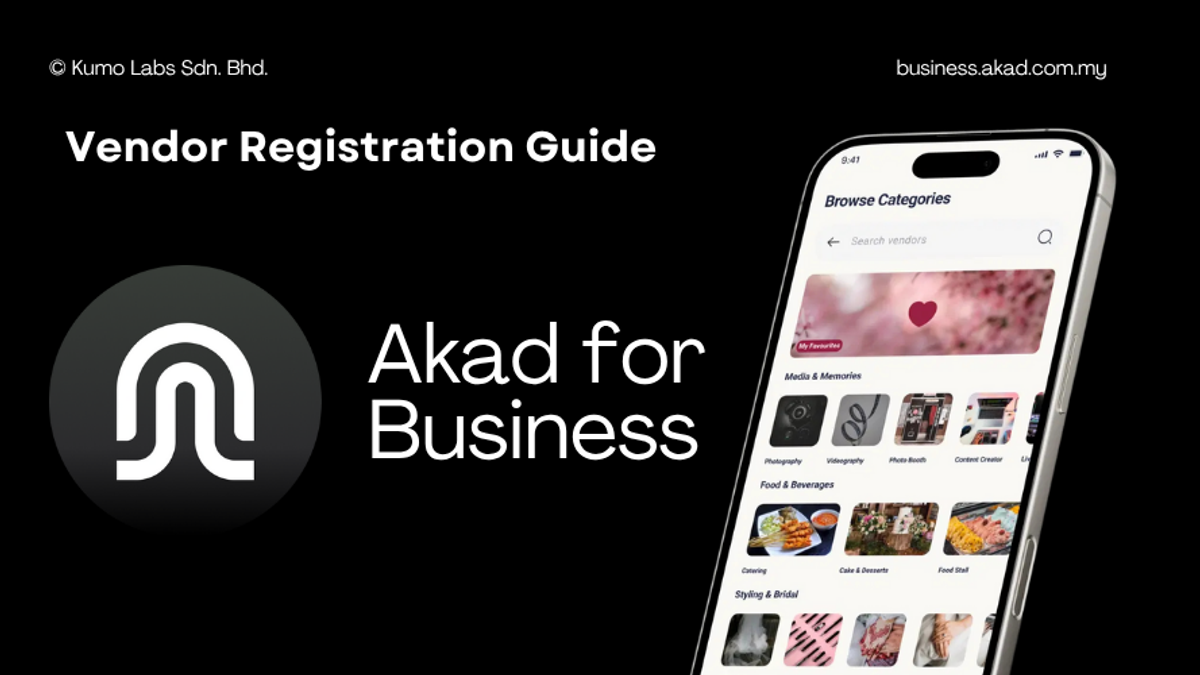 How to Register Your Vendor Profile on Akad for Business