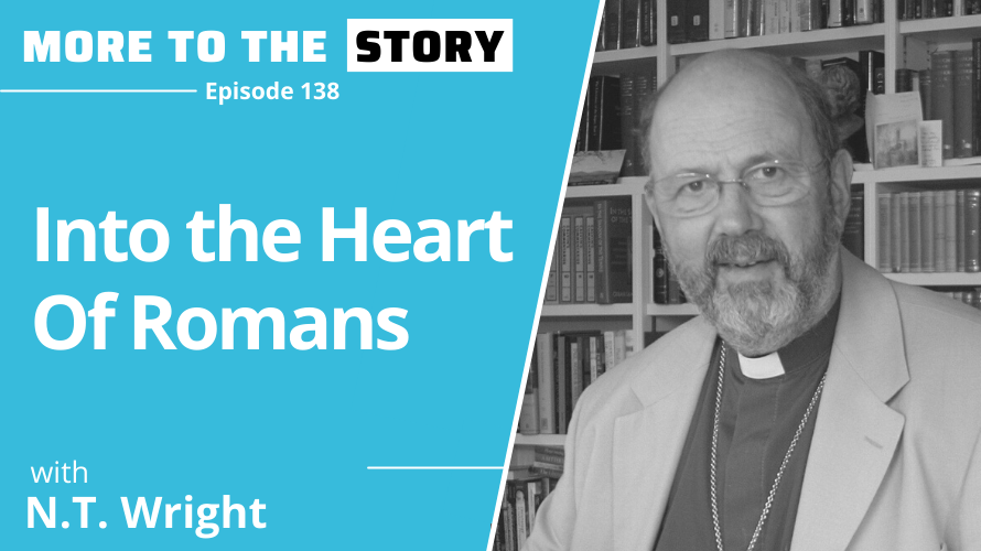 Cover Image for Into the Heart of Romans with N.T. Wright