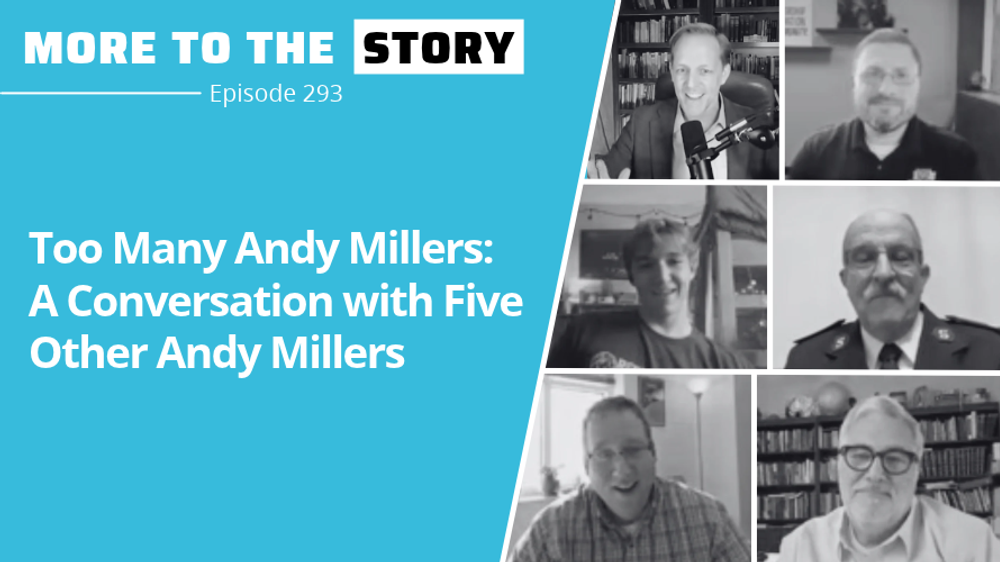 Cover Image for Too Many Andy Millers: A Conversation with Five Other Andy Millers