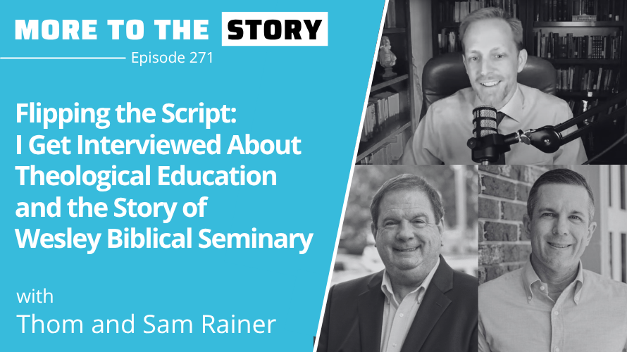 Cover Image for Flipping the Script: I Get Interviewed About Theological Education and the Story of Wesley Biblical Seminary