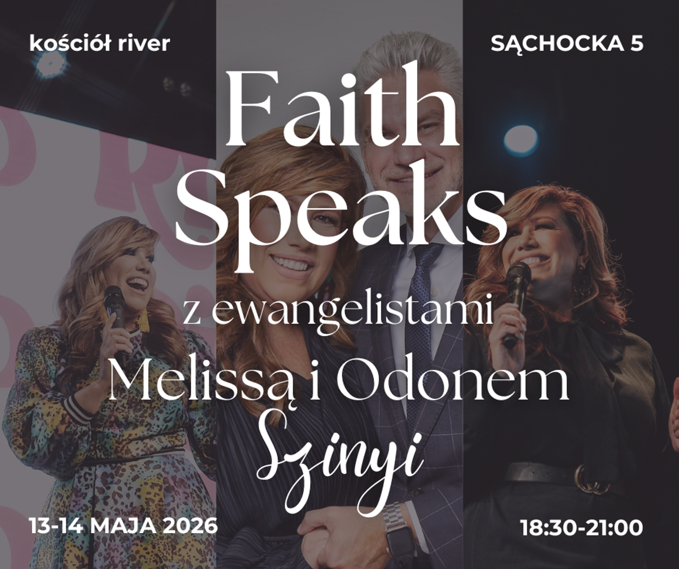 Faith Speaks: dwa wieczory z Melissą i Odonem Szinyi