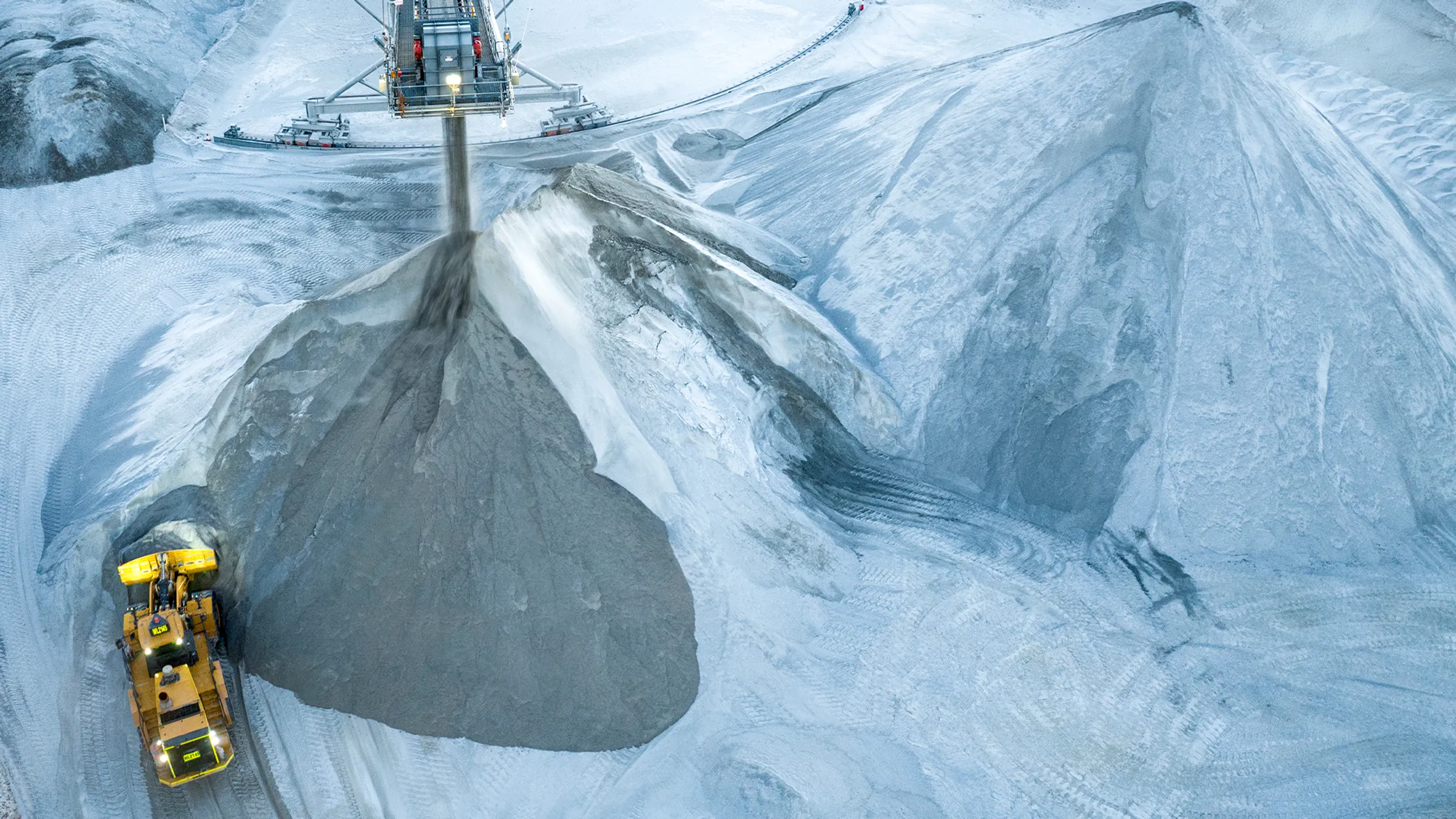 Lithium stockpile