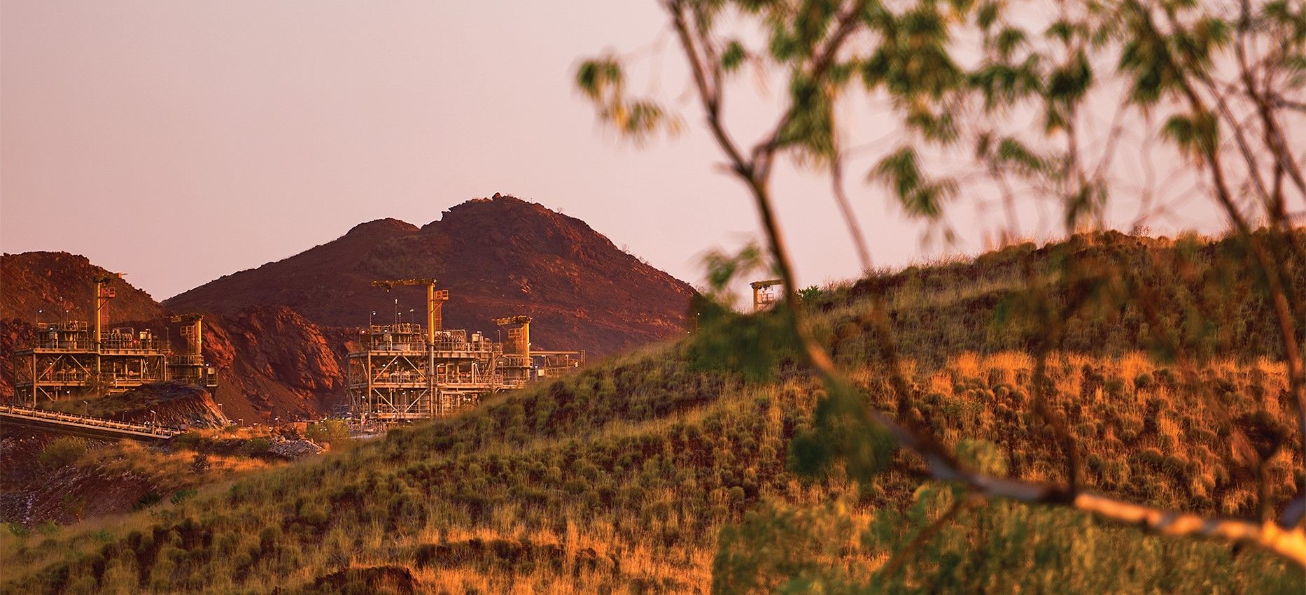 far away shot of wodgina site