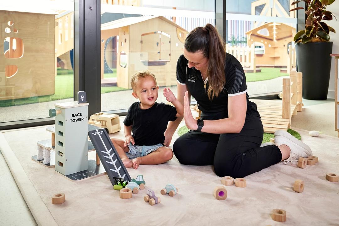 Spaces for kids ages six weeks to five years