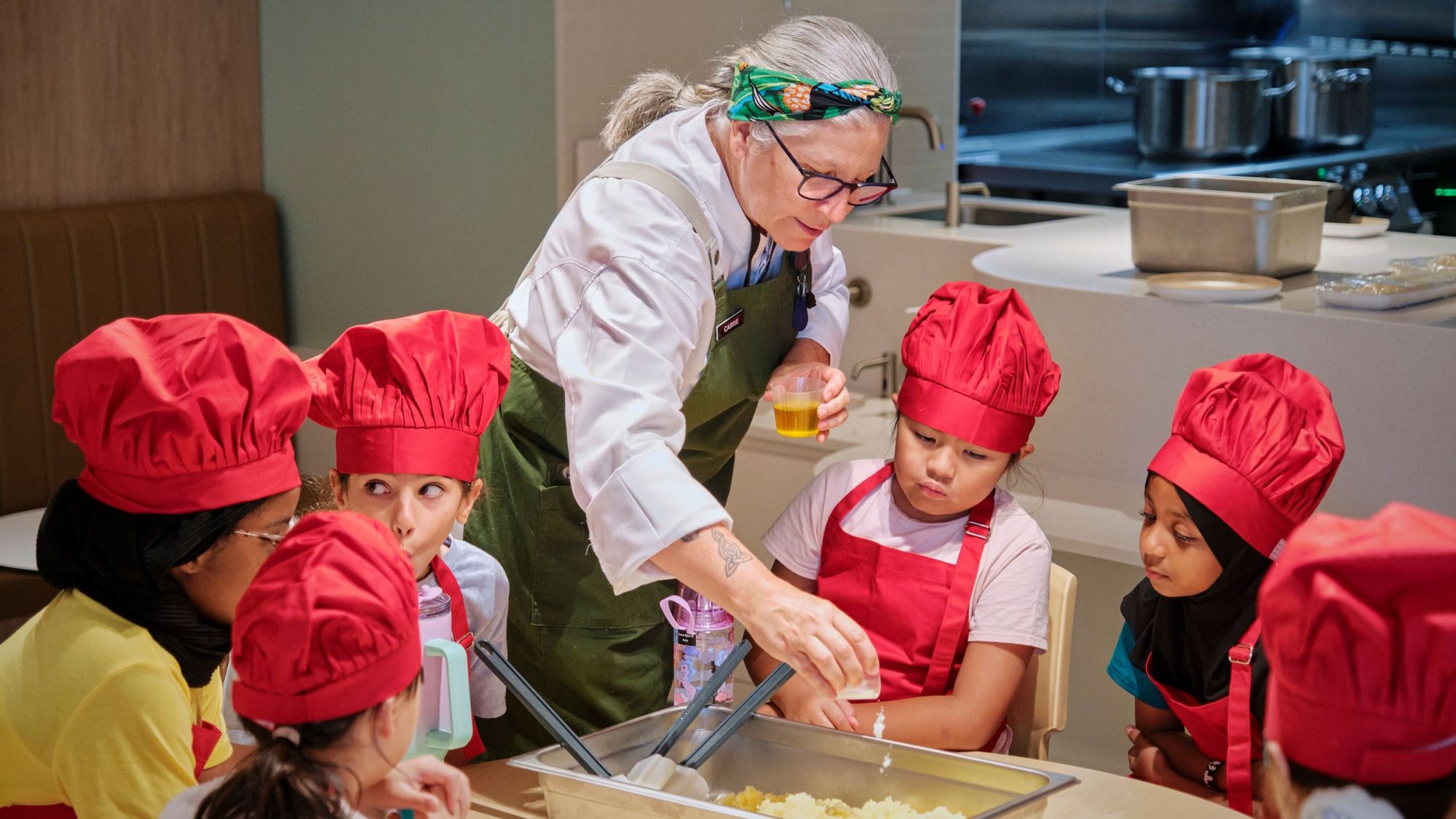 Children playing at the Early Learning Centre