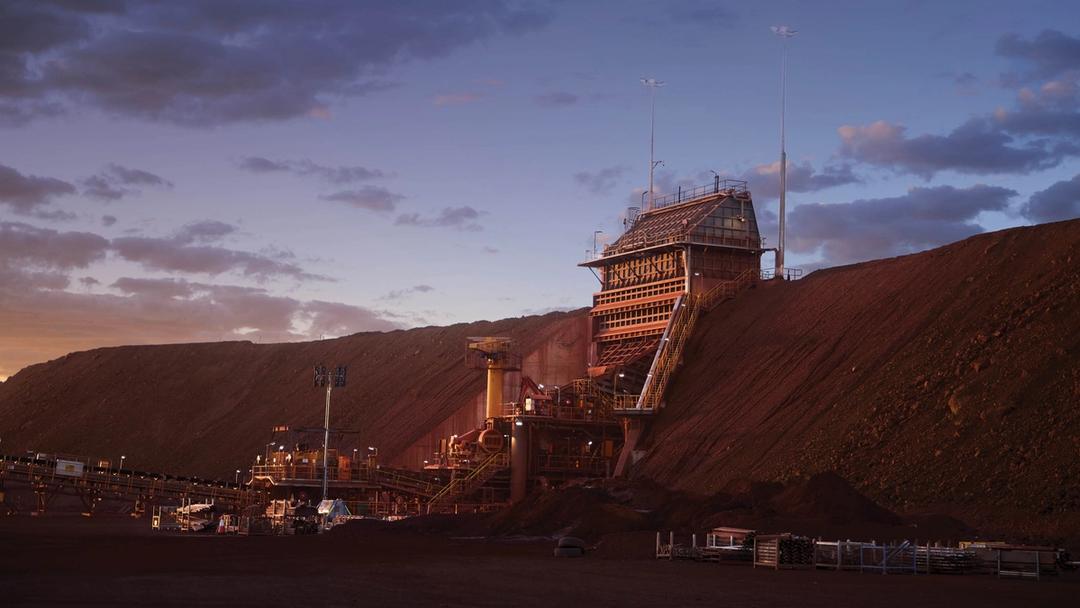 Crusher at Onslow Iron Project