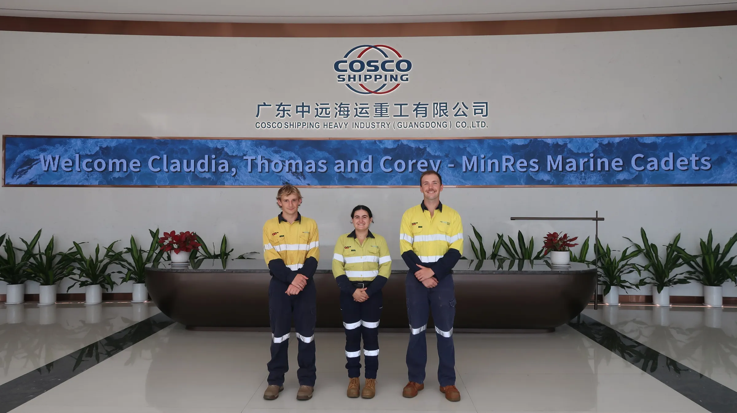 Thomas Cuthbert, Claudia McGrath, Corey Chalmers