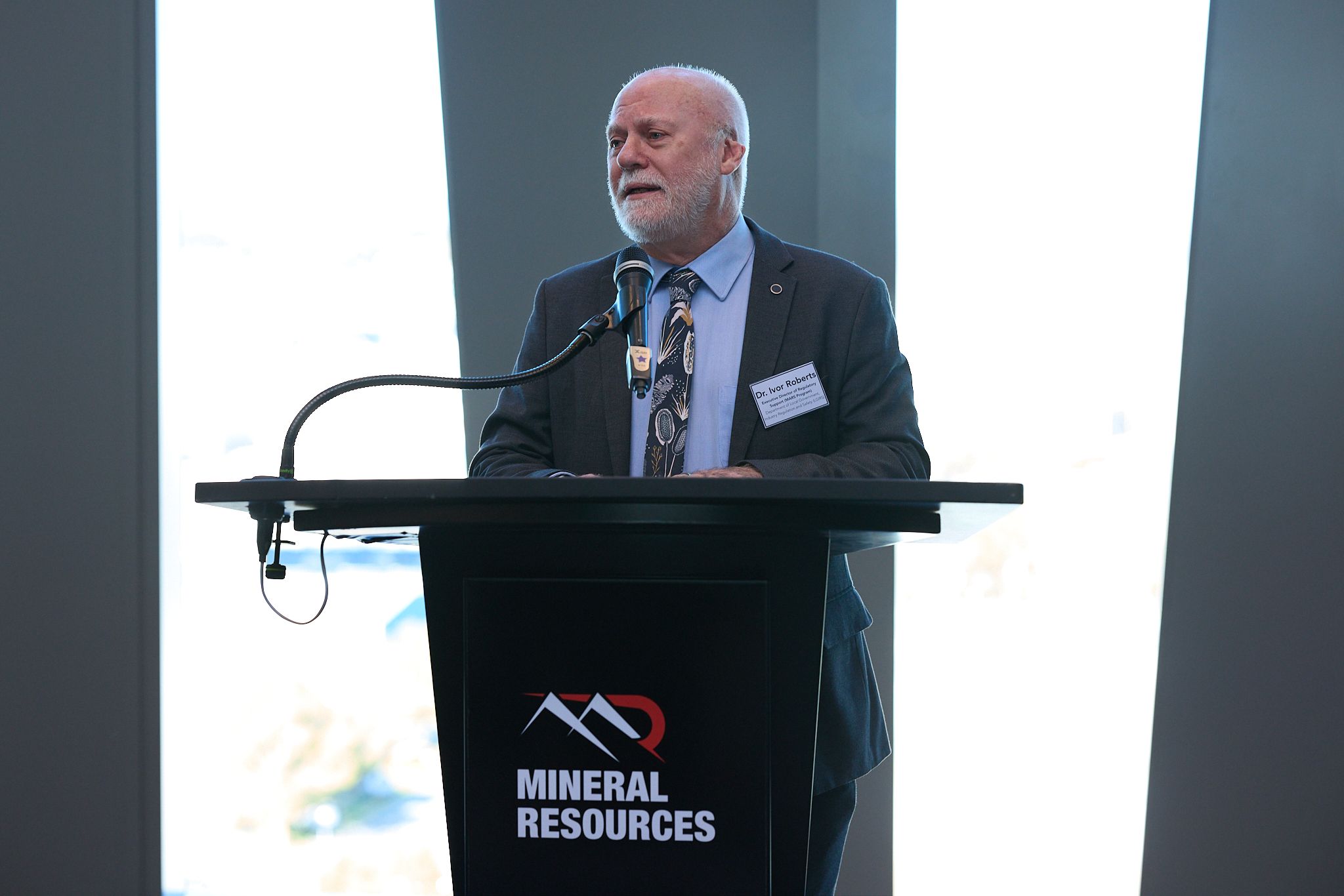 WorkSafe WA Acting Deputy Commissioner Dr Ivor Roberts at the IPS Event Ceremony