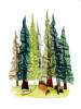Rain Forest Textile Collage