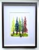 Rain Forest Textile Collage