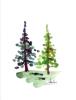 Watercolor Enclosure Cards