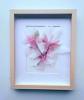Magnolias Textile collage