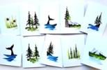 Watercolor Cards Box