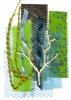Seascape Textile Collage