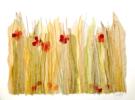 Wheat Fields Textile Collage