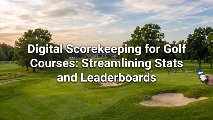 Digital Scorekeeping for Golf Courses: Streamlining Stats and Leaderboards