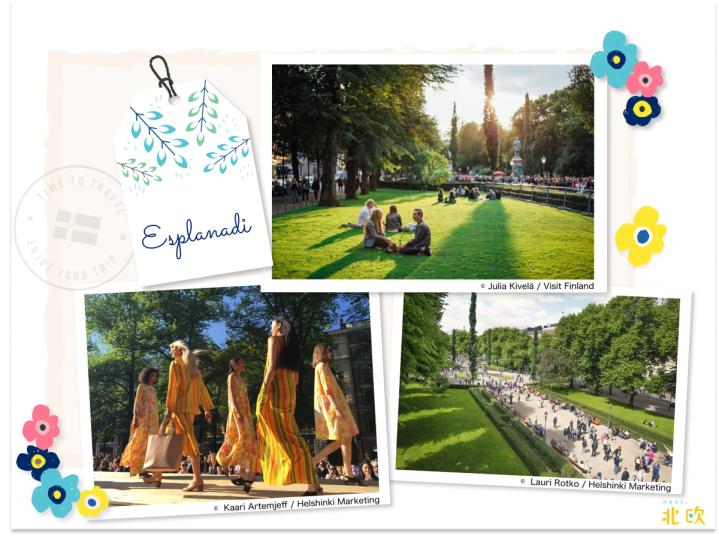 エスプラナーディ公園 Esplanadi Next 北欧