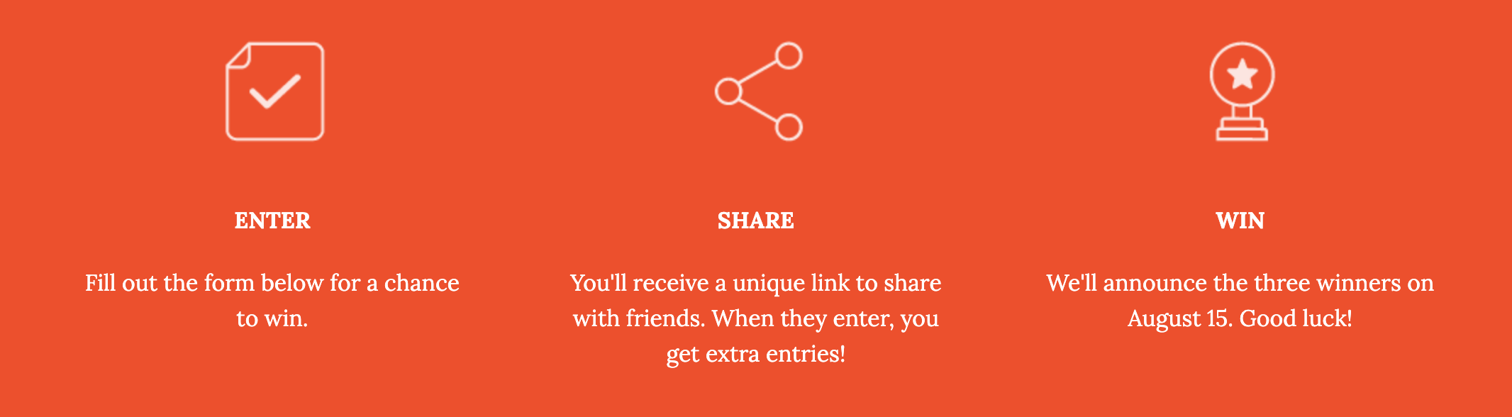 Share and Win
