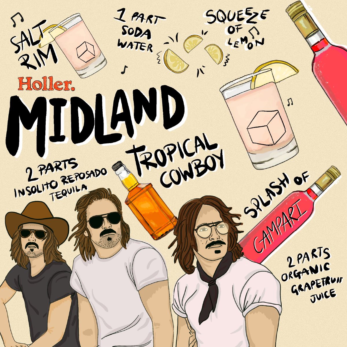 Graphic - Midland - Holler CC