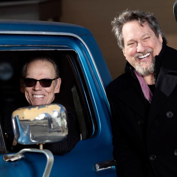 John Hiatt & Jerry Douglas in RCA Studio B, Nashville