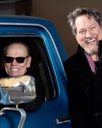 John Hiatt & Jerry Douglas in RCA Studio B, Nashville