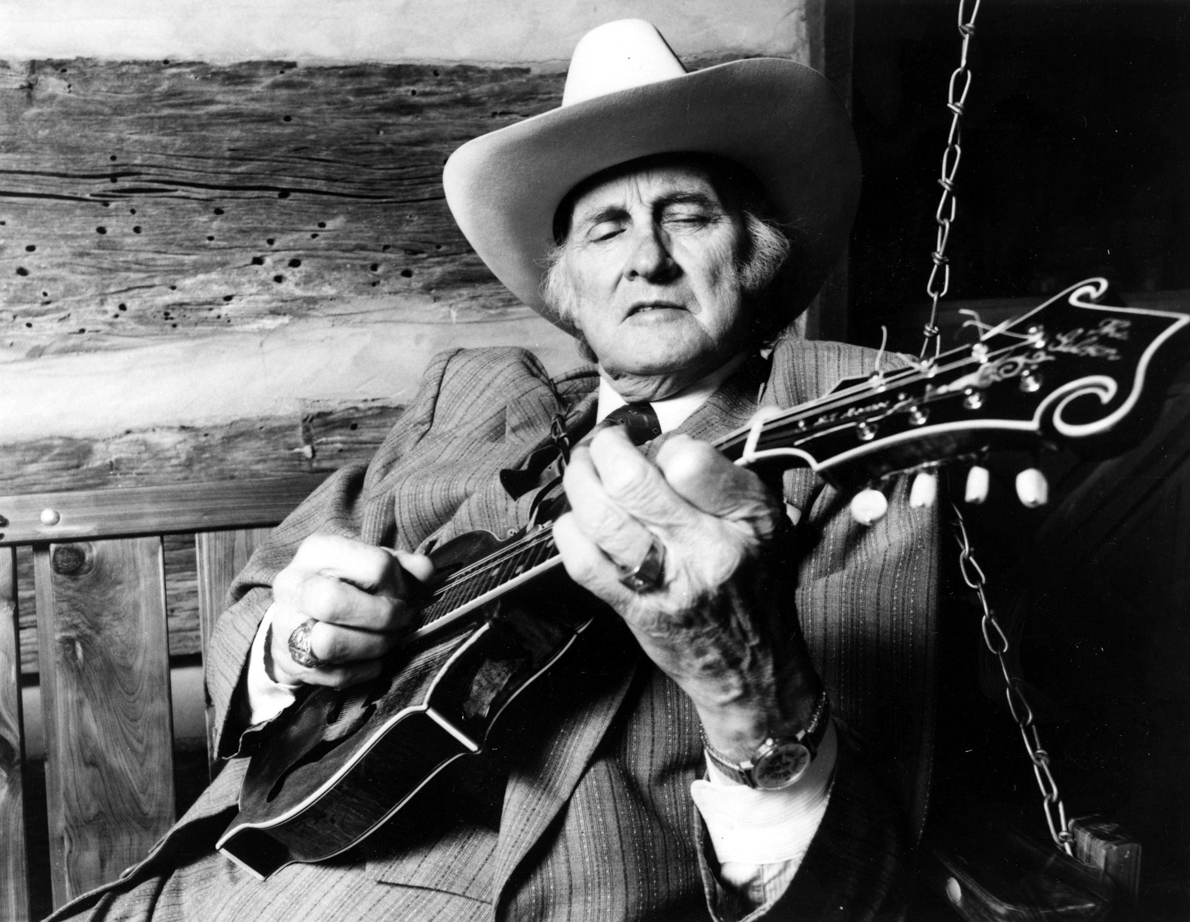 "The father of bluegrass" Bill Monroe