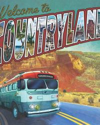 Album Cover: Flatland Cavalry - Welcome to Countryland