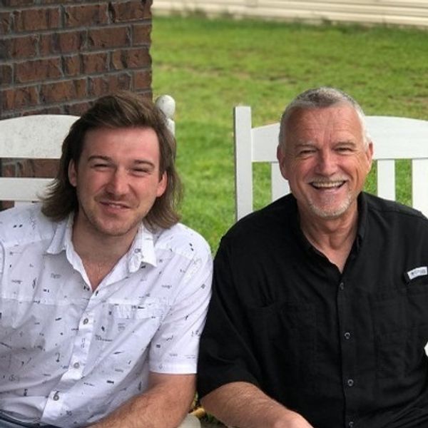 Photo of Morgan Wallen with his father, Tommy Wallen.