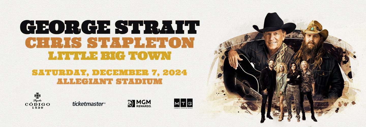 <p>George Strait & Chris Stapleton Las Vegas 2024 Banner</p>