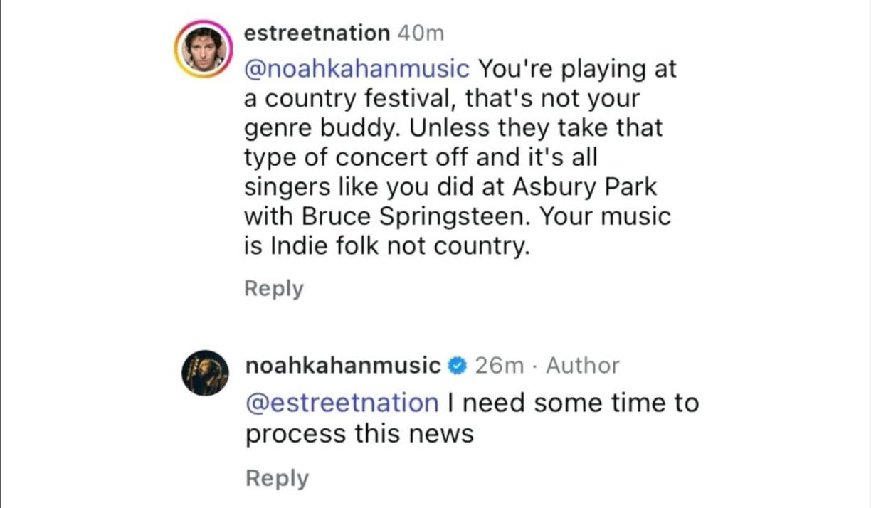 <p>Noah Kahan RedWest 2025 Comment 2</p>