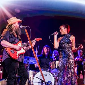 Chris Stapleton & Dua Lipa Perform at the 2024 ACM Awards.