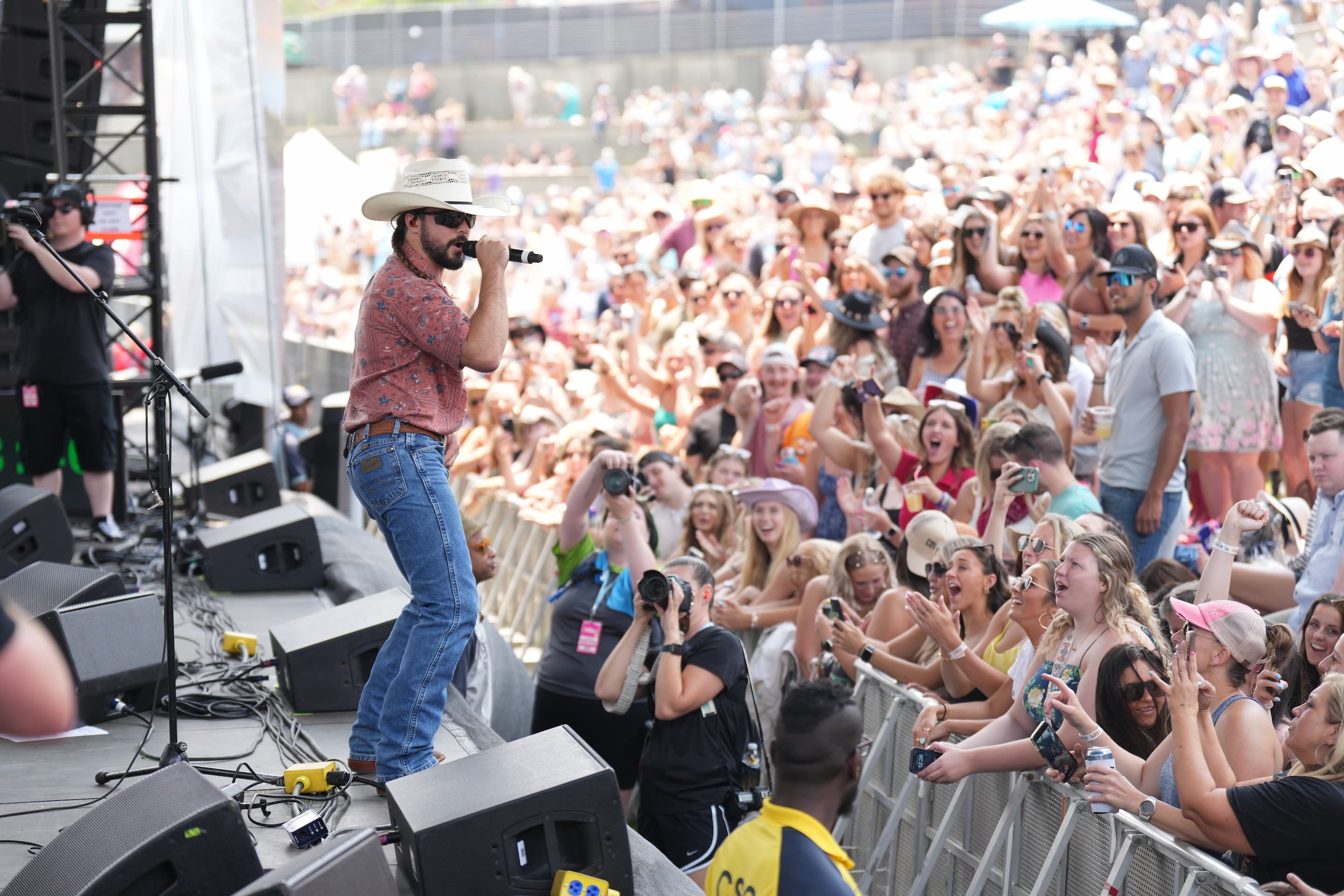 Ian Munsick at CMA Fest 2023 by John Russell