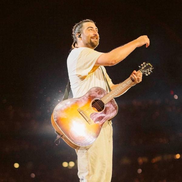 Noah Kahan performing at Fenway Park 2026