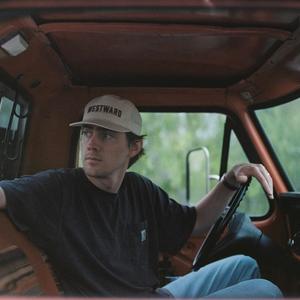 Dylan Gossett driving his truck