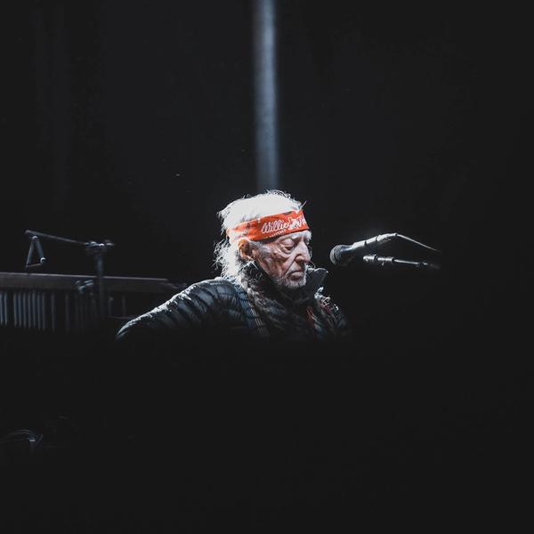 Willie Nelson at Luck Reunion by Laura Ord