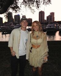 Avery Anna and Sam Barber performing together 