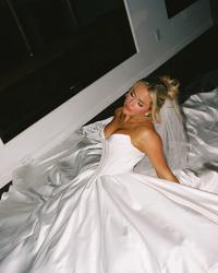 Artist - Megan Moroney in Wedding Dress