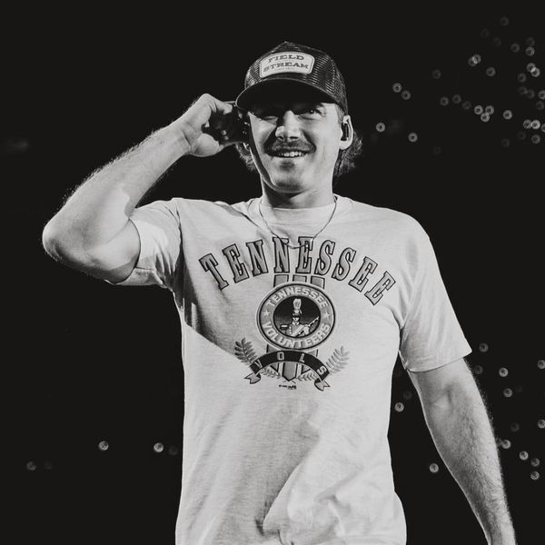 Morgan Wallen wearing a Tennessee tee