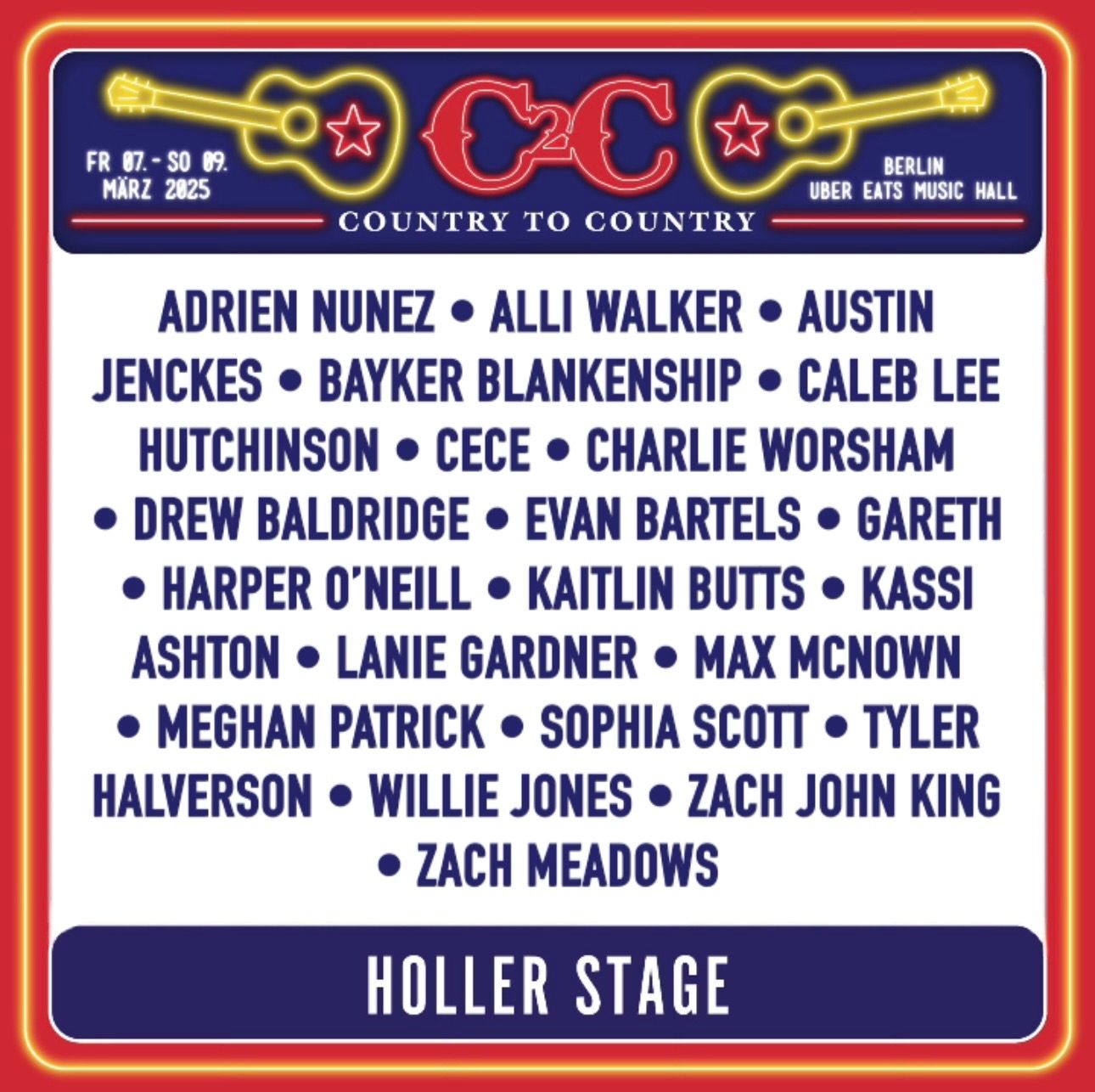 <p>C2C Berlin 2025 Line-Up Poster</p>