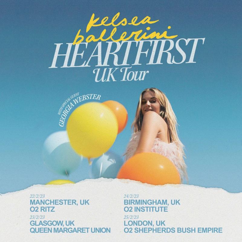 <p>Kelsea Ballerini UK 2023 Tour Poster</p>