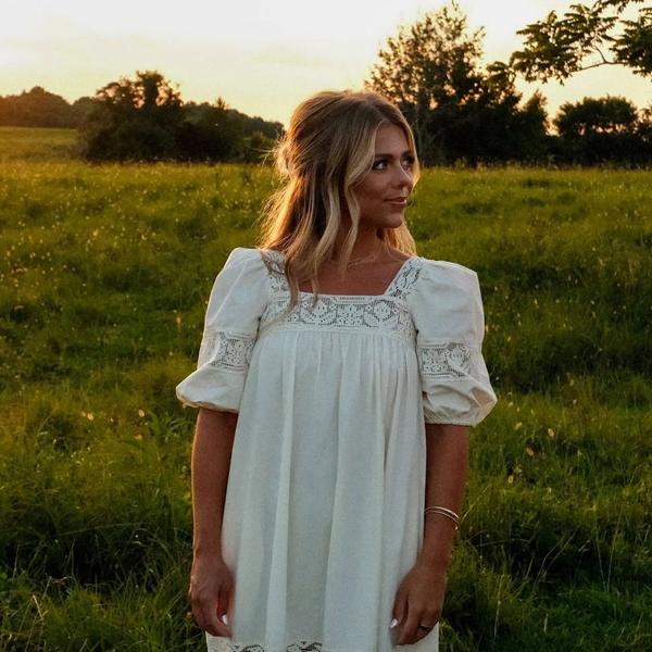 Anne Wilson in a field 2026
