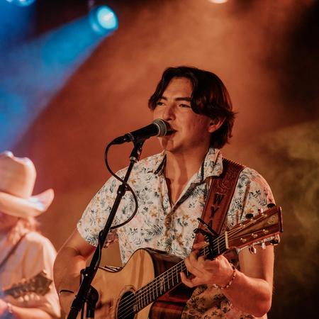 Wyatt Flores plays at Nashville's Basement East on August 31, 2023.