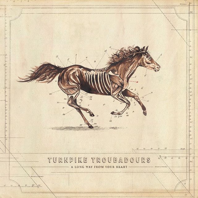 Turnpike Troubadours - A Long Way from Your Heart Album Cover