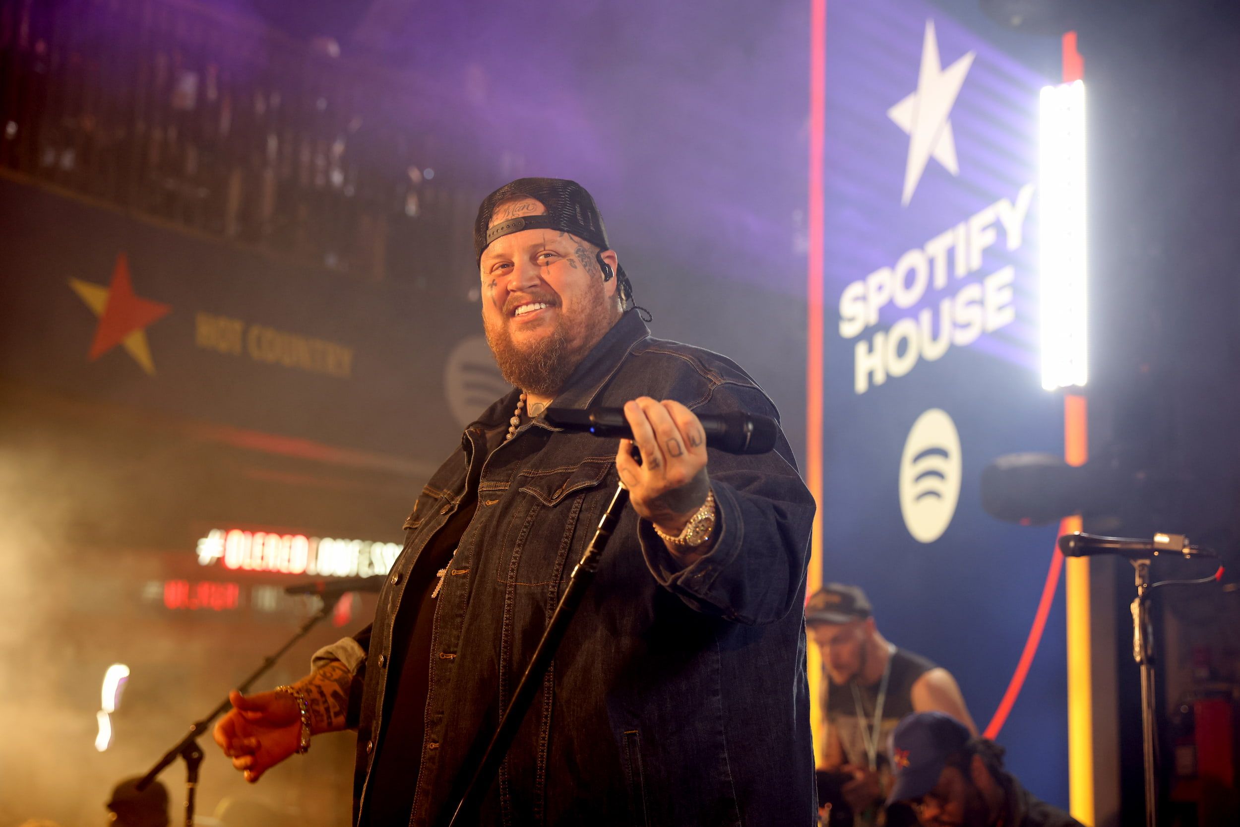 <p>Artist - Jelly Roll @ Spotify House 2024 1</p>