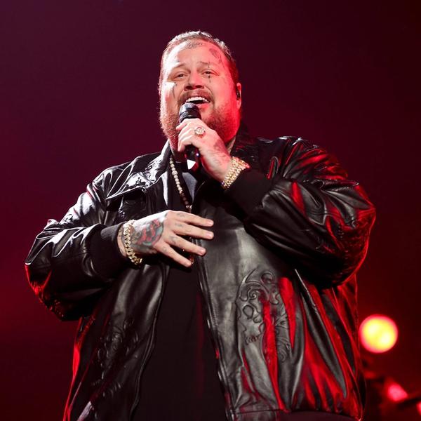 Jelly Roll performing at the ACM Awards