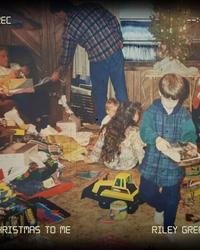 Single - Riley Green - Christmas To Me artwork