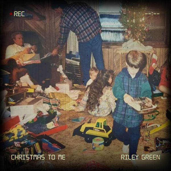 Single - Riley Green - Christmas To Me artwork