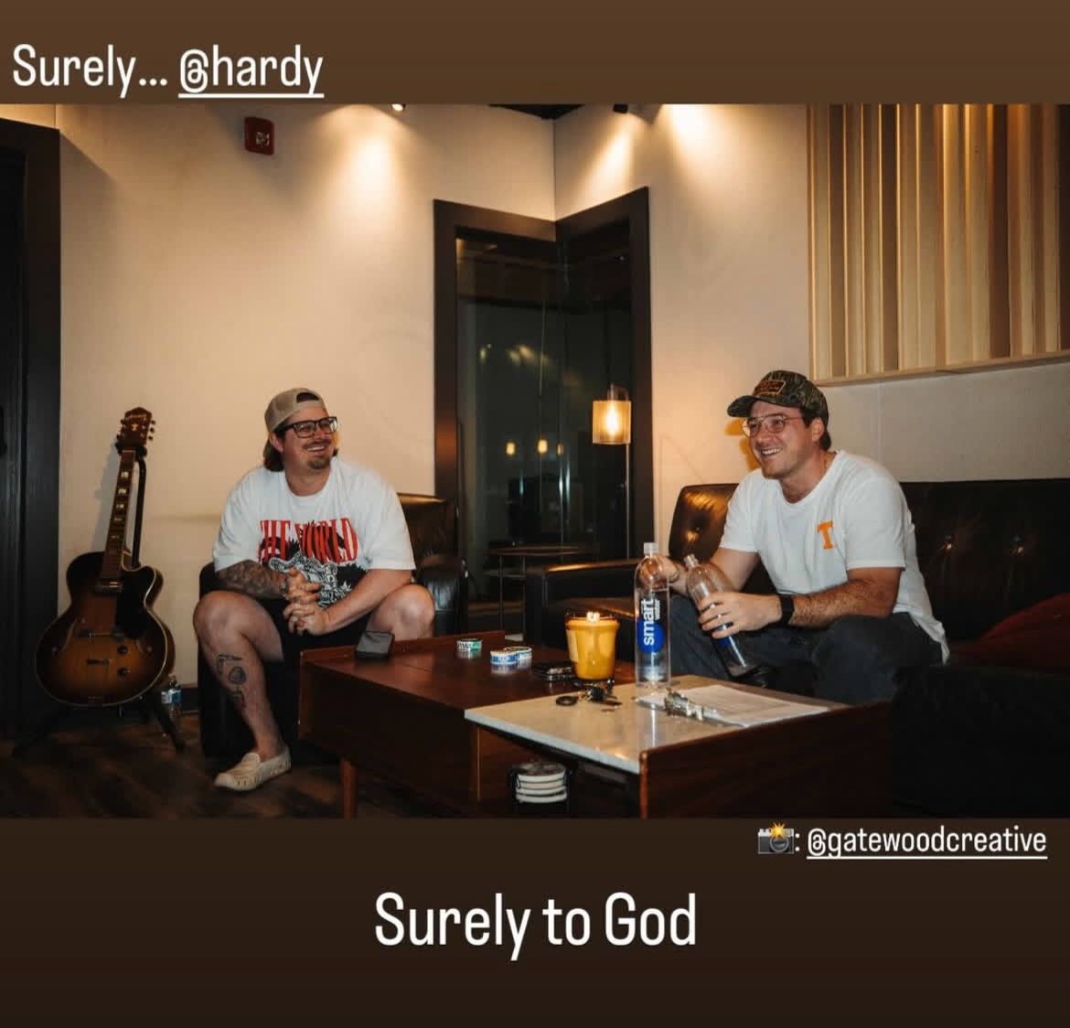 <p>Artist - Morgan Wallen & HARDY in the Studio 2</p>